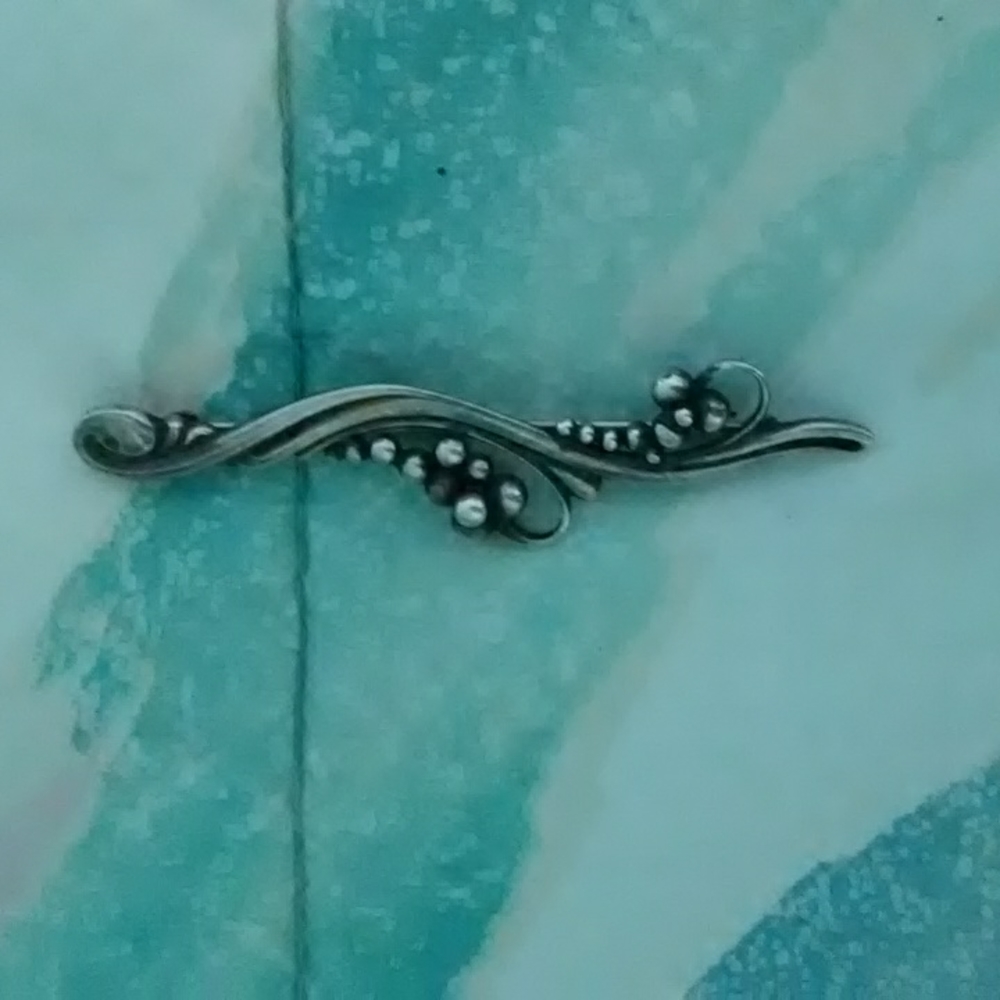 George Jensen Grapes and Vine brooch